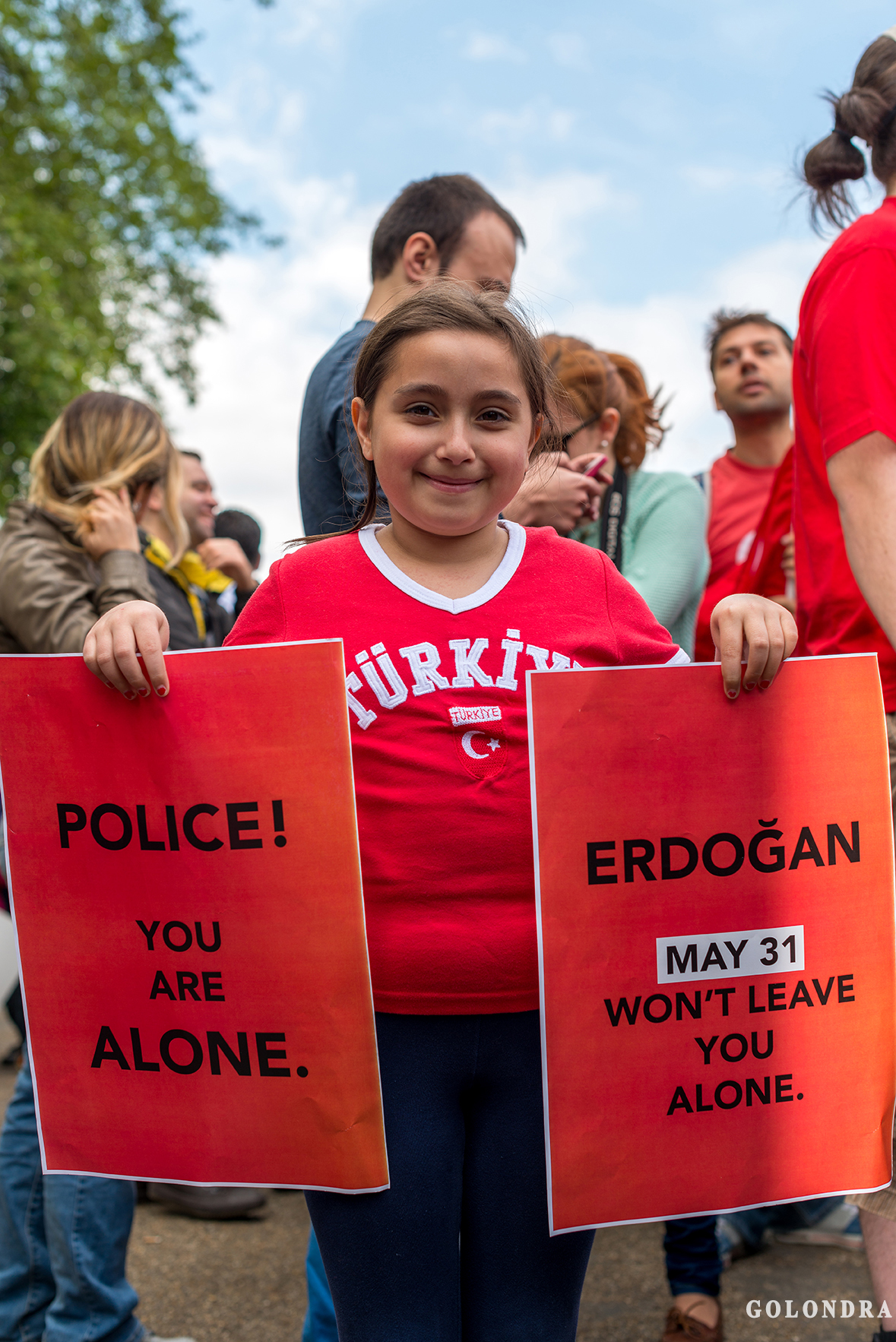Protesting Turkish Government - Turk Hukumetini Protesto - Londra - London (24)
