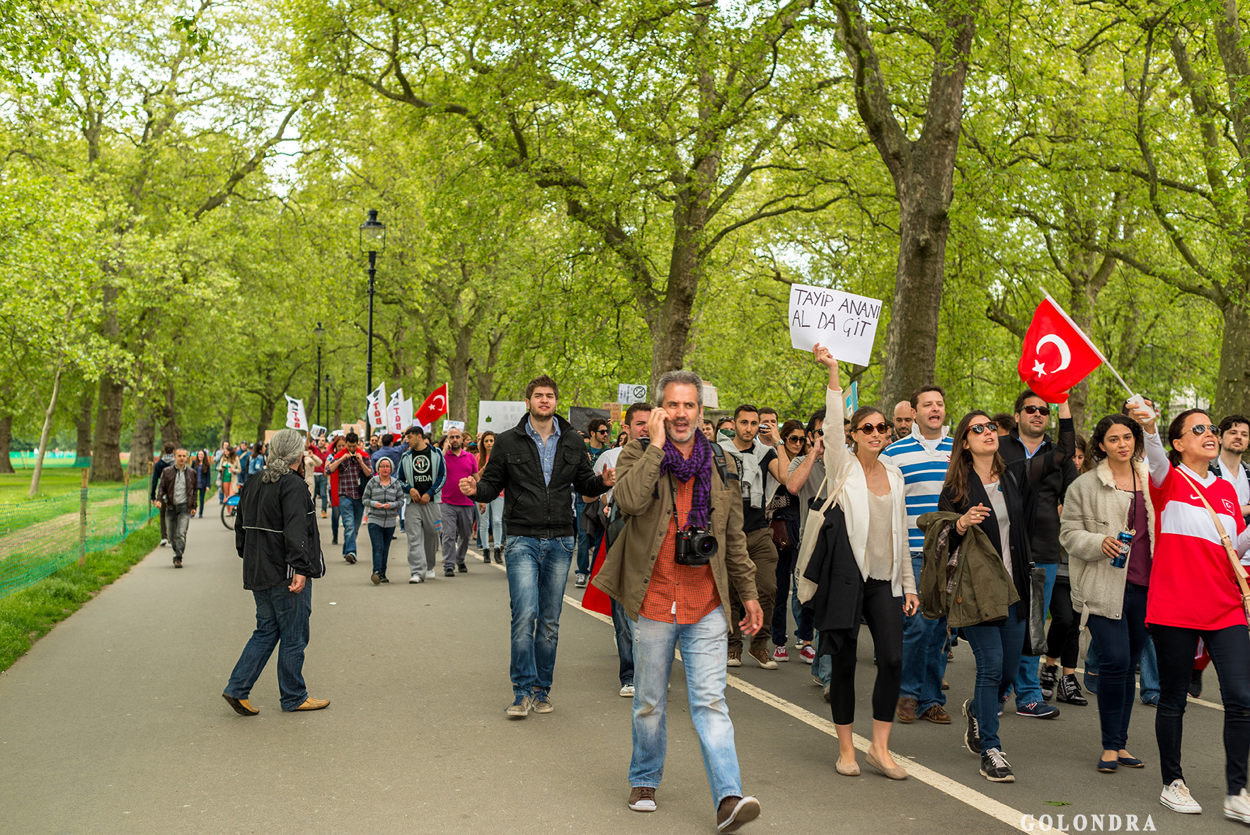 Protesting Turkish Government - Turk Hukumetini Protesto - Londra - London (29)