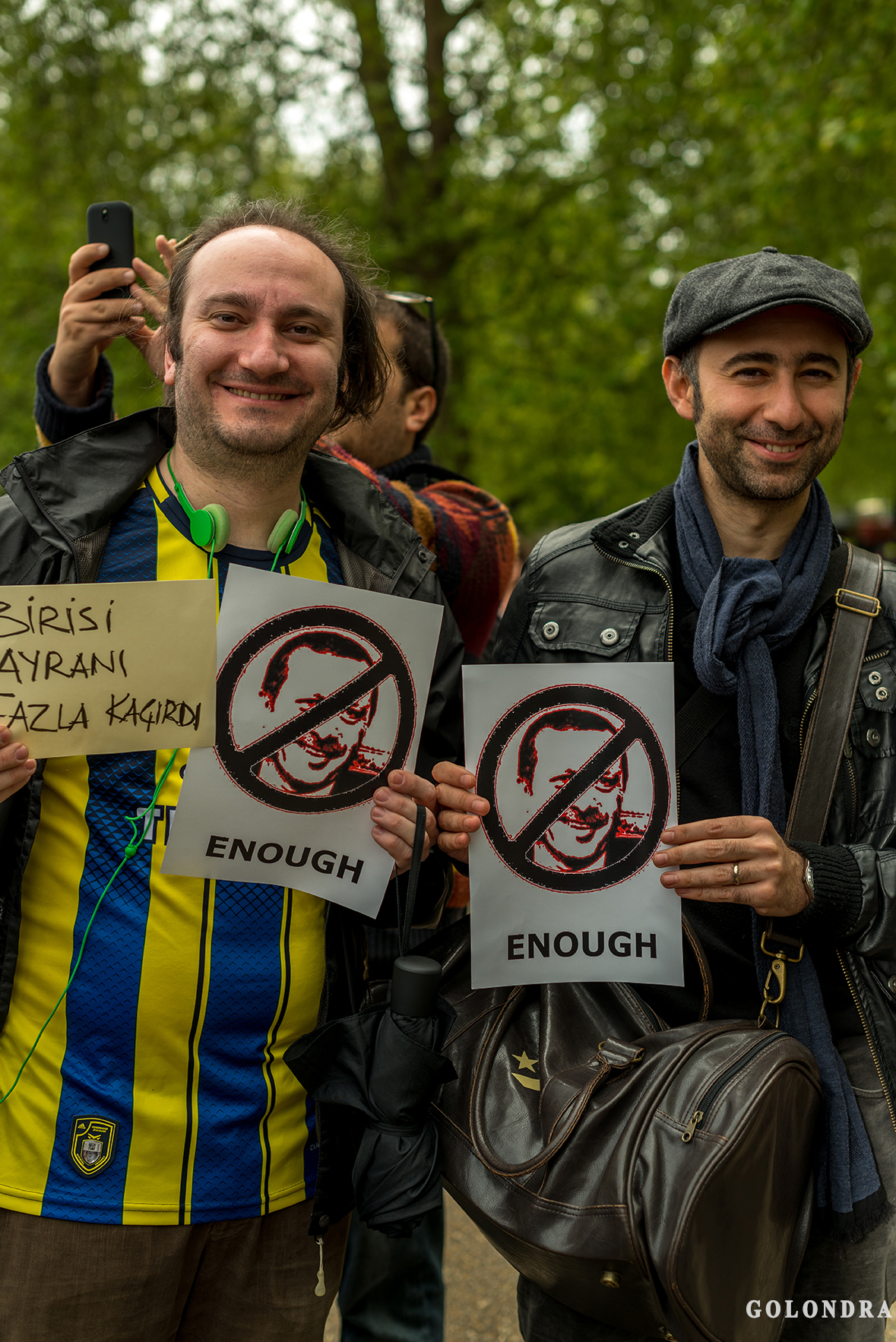 Protesting Turkish Government - Turk Hukumetini Protesto - Londra - London (3)