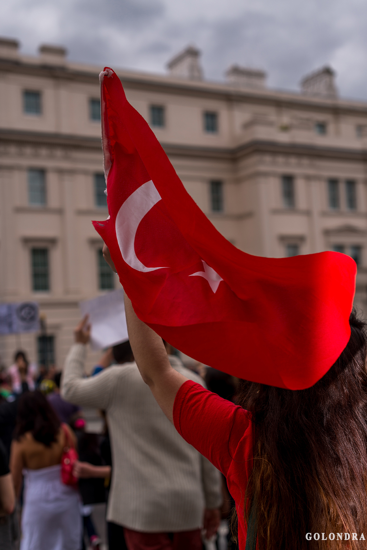 Protesting Turkish Government - Turk Hukumetini Protesto - Londra - London (34)