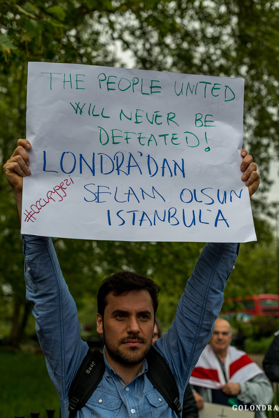 Protesting Turkish Government - Turk Hukumetini Protesto - Londra - London (7)