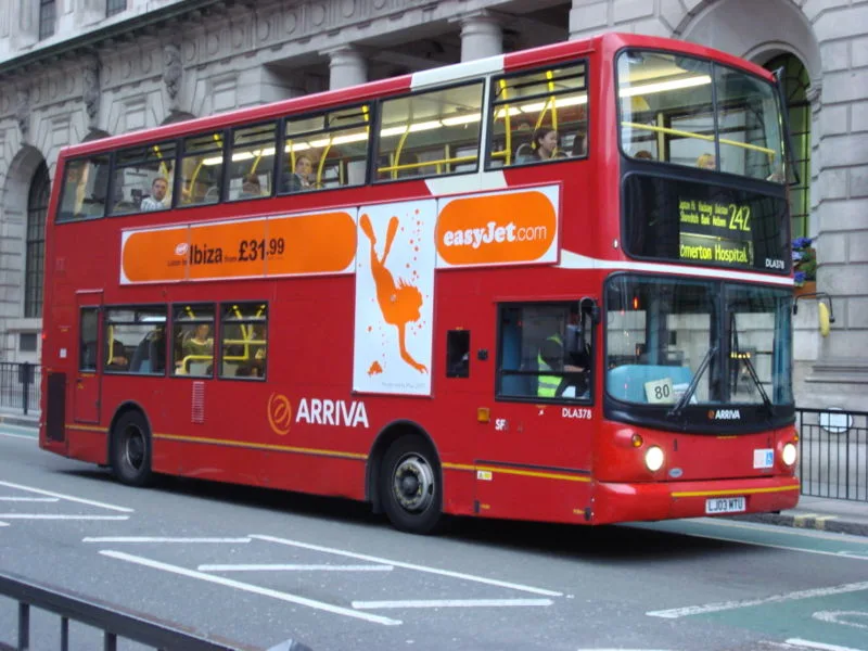 londra 2 katli otobus