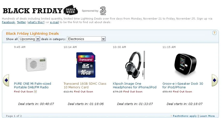 Amazon Black Friday